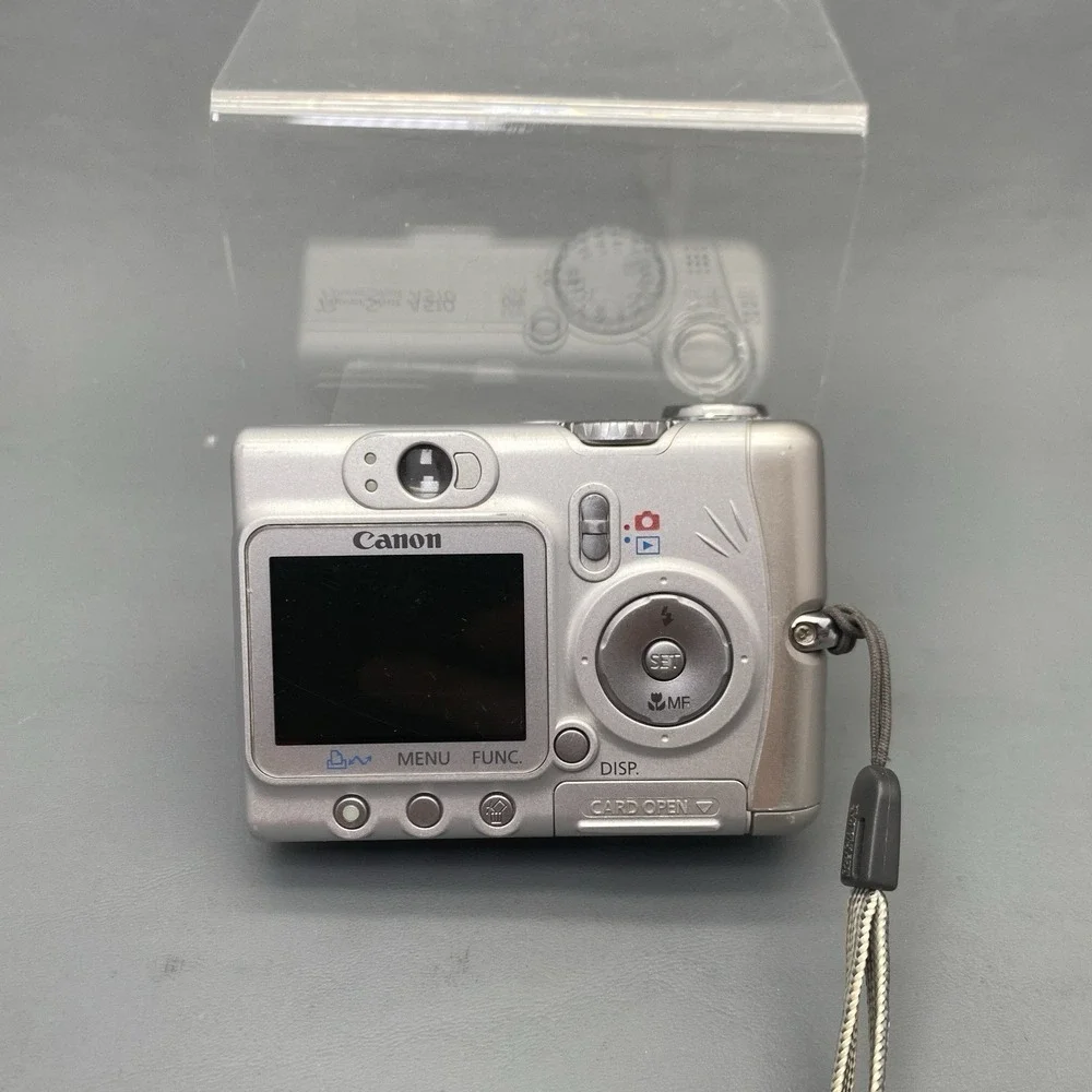 Canon PowerShot A520 4.0MP Camera - Silver 9715A001 Parts Or Not Working